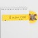 Bookmark for the books "Coto-Pes" with Obip, cardboard, 6 cm x 19 cm.