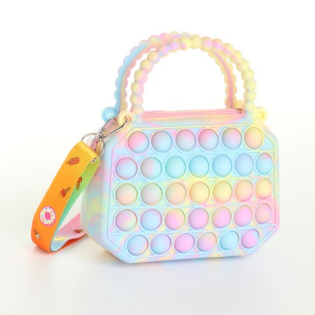 Bag's bag with lightning, colorful color