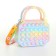 Bag's bag with lightning, colorful color