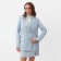 Jacket female double -breasted mist p. 50, blue/white