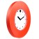 Watch Wall Round "Classics", silent, red rim, D-37 cm, dial 22 cm