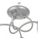 Chandelier 1085/3SL 40W E27 silver 54x54x24 cm Bayerlux