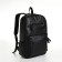 City backpack of artificial leather with lightning, 4 pockets, black color