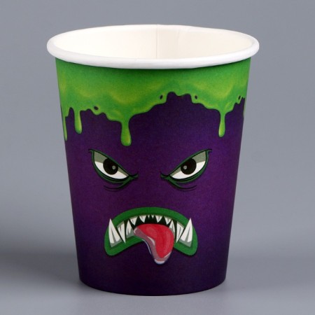 A single -single -paper glass "Monster", 250 ml-1