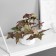 Bonsai in the pot "ivy indoor suite" (soft sheet) 9x6 cm, mix