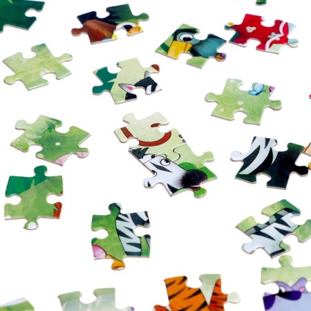 Children's puzzle "Tropical jungle", 160 elements-2