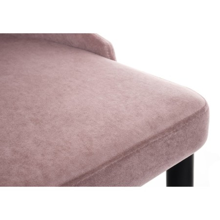 CHIL STILL A Metal Kora Metal/Velur, Black/Pink 47x57x89 cm-7