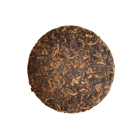 Chinese sustained black tea "Shu puer. Lang Chen Xiang", 100 g, 2018, Yunnan, pancake-1