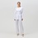 Women's costume (tunic, trousers) minku: casual collection color white, size 42