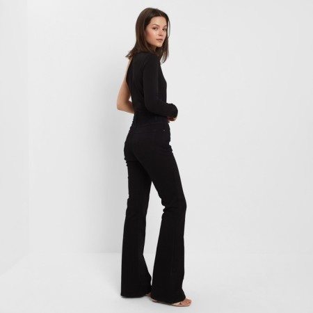 Women's jeans with arrow Minaku Black color, size 44-6