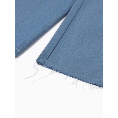 Джинсы для девочки MINAKU: Jeans collection, цвет голубой, рост 152 см-7