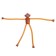Developing toy "Monkey" with suction cups, Mix color