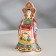 Souvenir bell "doll with a loaf", gzhel ", 11cm, ceramics