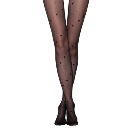 Women's tights Fantasy Love Story, size 4, color Nero-1