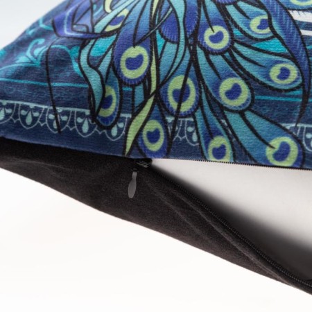 Pillowcase decorative Ethel "Peacock", size, 45x45 cm-1