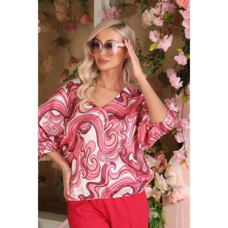 Female jumper, size 46, pink color-2