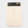 Bath and toilet rug Savanna Bath, 40 × 60 cm, milk color