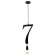 Bayerlux lamp "Figure 7" E27 40W Black 35x20 cm