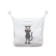 Organizer in a bathtub on suction cup “Cat School”, for storing toys and trifles, size 33x39 cm