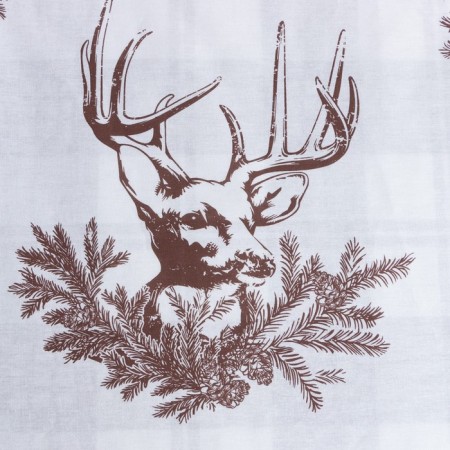 Bedding Ethel euro "Gray Deer" 200x217 cm, 220x240 cm, 70x70 cm - 2 pcs-4
