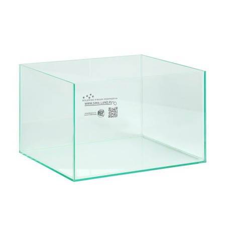 Terrarium without a lid 23 liters, 35 x 30 x 22 cm
