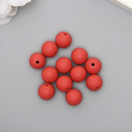 Busina silicone "Round" terracott d = 1.2 cm-1