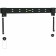 GMP 3003 bracket, fixed, 32-60 ", up to 50 kg, 14.5 mm from ST, black