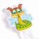 Carnival rod "Snake" 40 cm