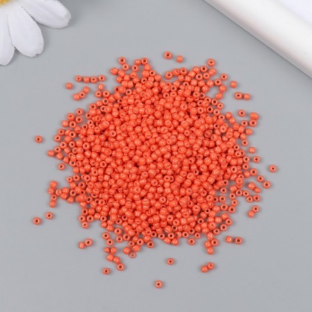 Glass beads 12/0 "orange" bright 450 g-1