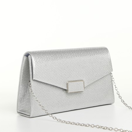 Female bag on a magnet, silver color-2