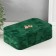 Textile box for jewelry "Bant" Emerald 22x14.5x7 cm