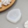 Silicone form "cake", 7 × 5.2 cm, thickness 18 mm, transparent