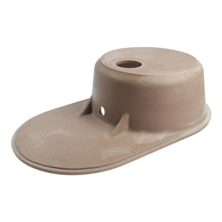 Curler for kitchen from Zein 110/Q9, 730 x 450 mm, oval, overflow, Terracotta color-2