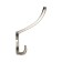 Hook furniture tundra TKT004, three -rod, matte nickel