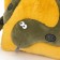 New Year! Soft toy - pillow, 35 cm, yellow color