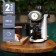 Coffee machine Galaxy Gl 0755, Rozhkova, 900 W, 0.24 l, cappucchica, white