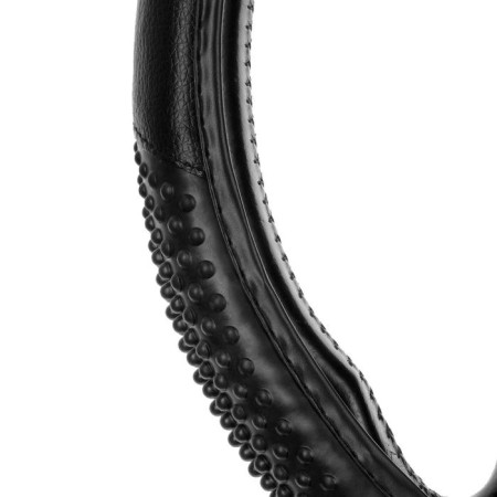 Torso steering wheel, 3 massage inserts, 38 cm, black-2