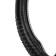 Torso steering wheel, 3 massage inserts, 38 cm, black