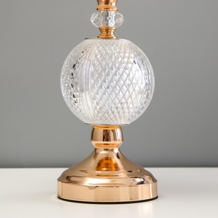 Board lamp with “NIKS” E27 40W gold 25x25x42 cm-4