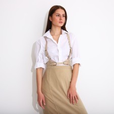 Backgrounds on buckles, beige color