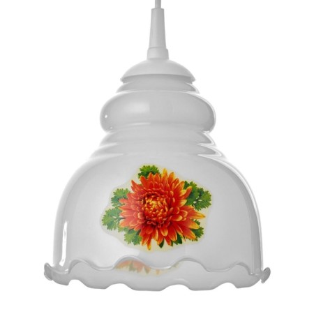 Lamp Bayerlux "Elena" 1 lamp E27 60 W milk (Fig. Mix)-4