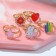 Children's Ring "Assorted" Summer, Mix shape, color in gold, dimensionless