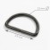Semi -ring for bags, d = 20 mm, thickness - 2.5 mm, black nickel color