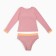 Swimsuit female separate minku pink color, size 48