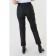 Artificial leather pants with high planting, size 44