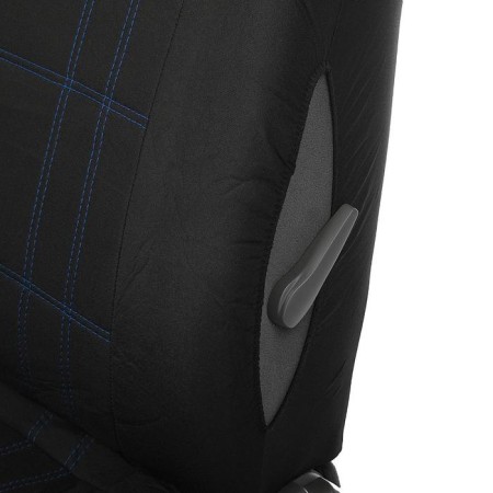 Autoshekhls are universal 9 items, black - blue thread, M5, Classic Series-3
