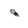 REXANT RWD-213, Metal, 220 V, 2A (2C), ON -OFF, D = 10.2, Mini, Red