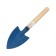 Supplosive scoop, length 30 cm, width 7 cm, wooden handle