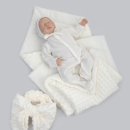 Kinderlitto discharge kit “New First Wardrobe”, 4 items, height 50-56 cm, dairy color-5