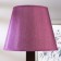 Table lamp 62104 1he27 15W violet d = 22 cm, h = 34.5 cm Risalux